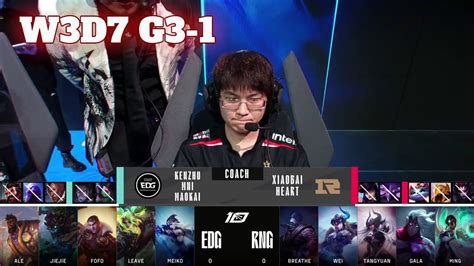EDward Gaming VS Royal Never Give Up .